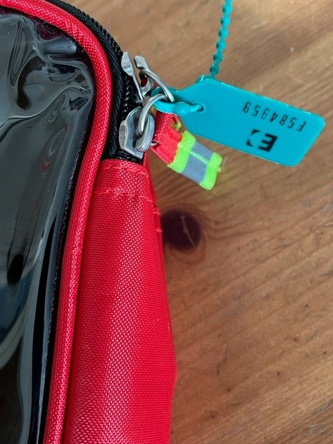 Pouch, Emergency Response, Bag, Clear Panel