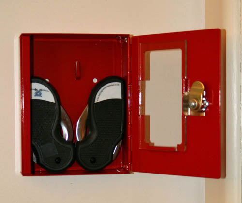 Wall Box, Keyed, Ligature Cutters