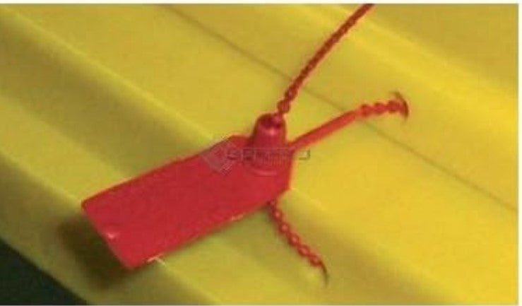 Security Tags, Numbered, Pull Tie x 100