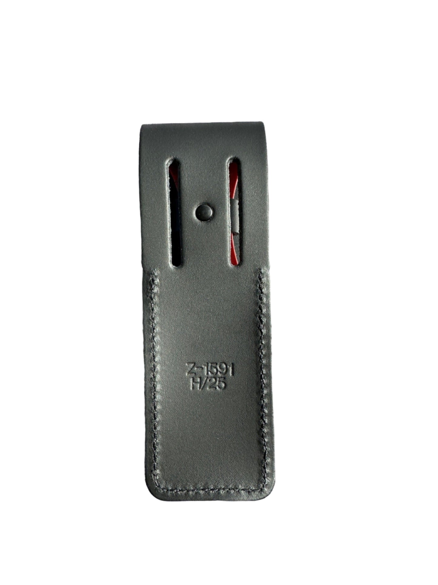 Pouch, leather, BigFish/Shark - P.L.bf